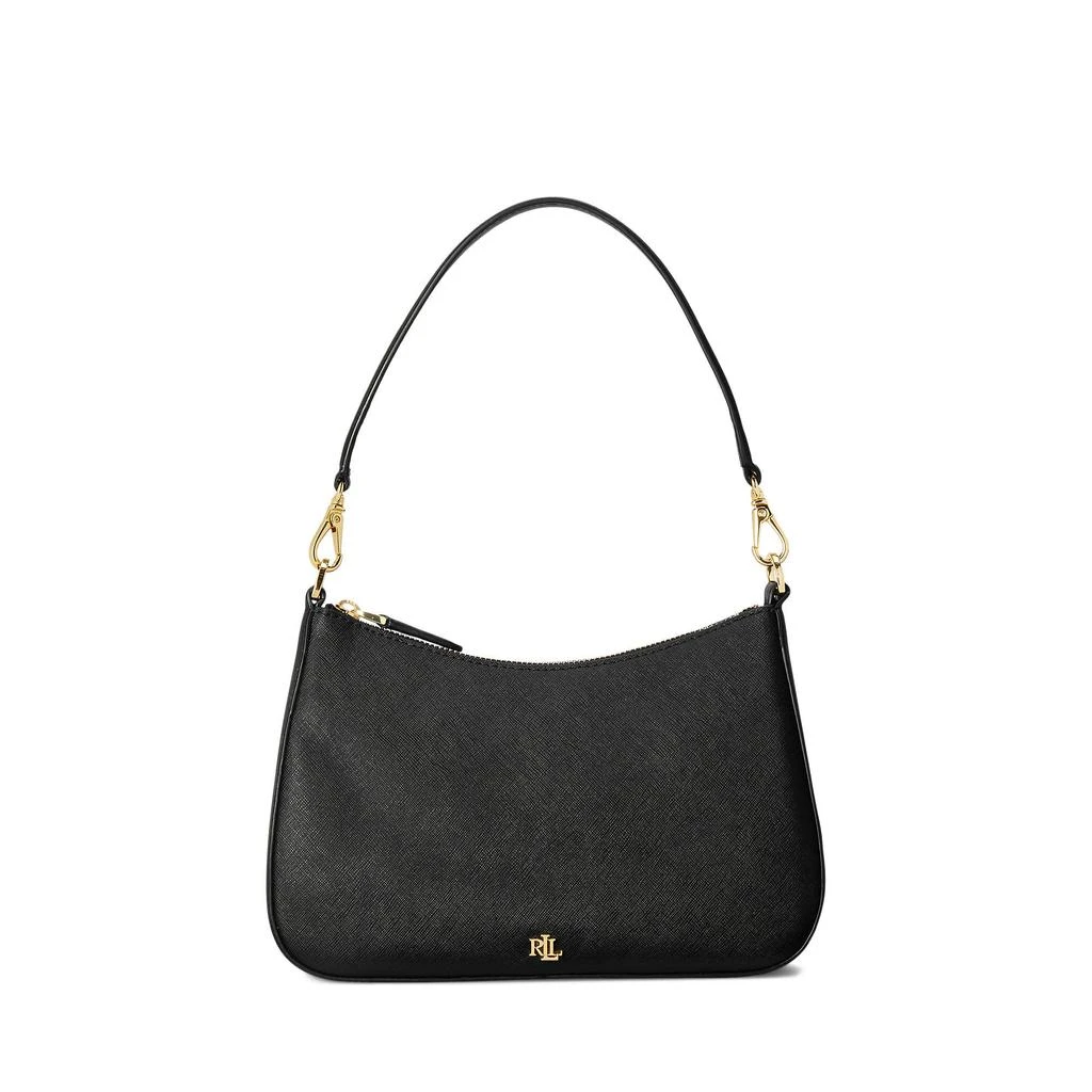 商品Ralph Lauren|Crosshatch Leather Medium Danni Shoulder Bag,价格¥1803,第1张图片
