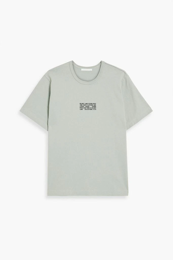 商品Helmut Lang|Printed cotton T-shirt,价格¥615,第1张图片