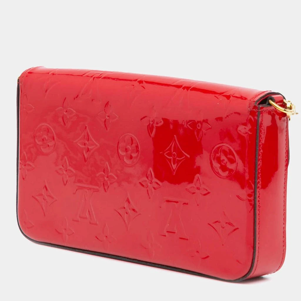 商品[二手商品] Louis Vuitton|Louis Vuitton Red Monogram Vernis Pochette Felicie,价格¥10577,第2张图片详细描述