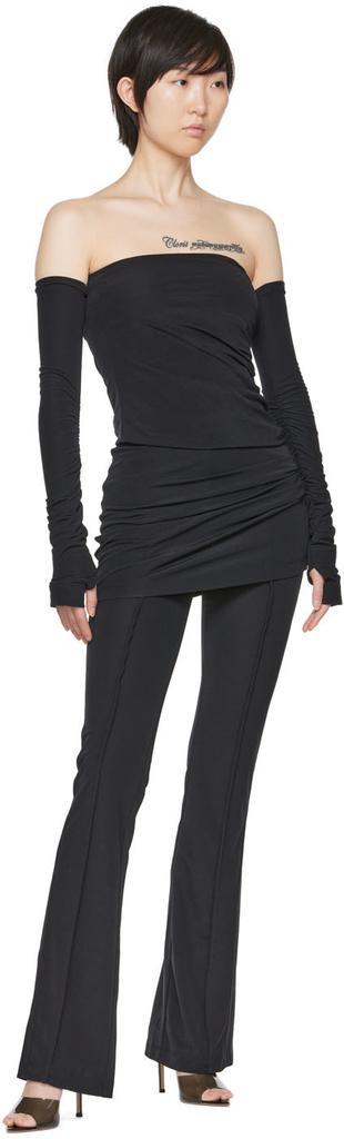 商品Helmut Lang|SSENSE Exclusive Black Twist Long Sleeve T-Shirt,价格¥1401,第7张图片详细描述