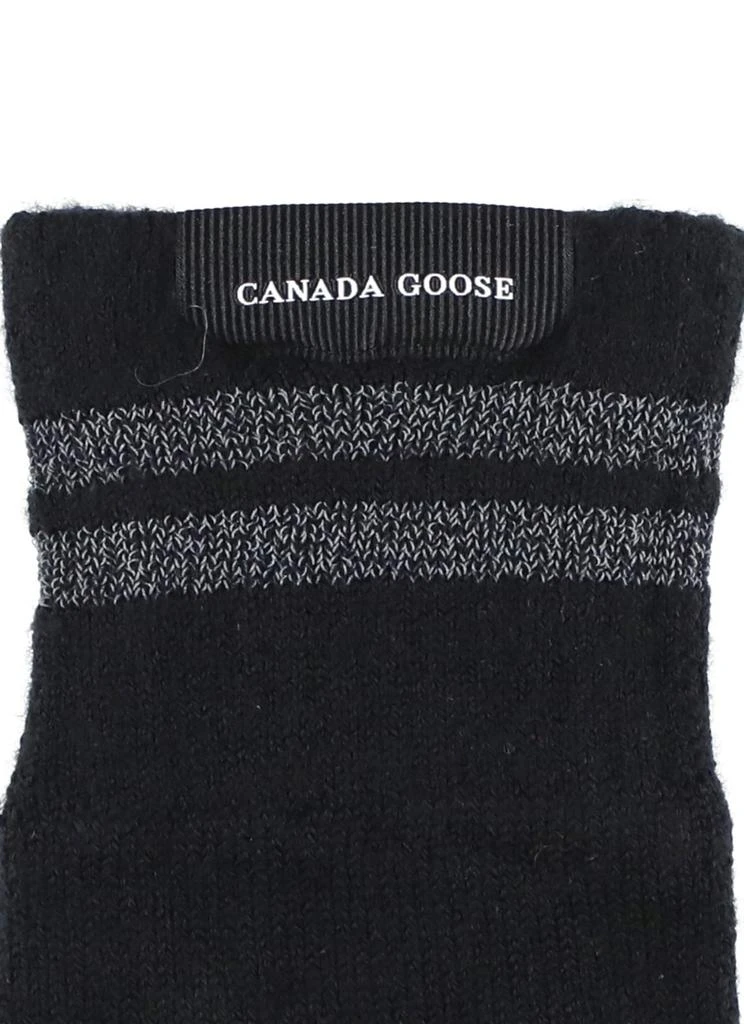 商品Canada Goose|Canada Goose Stripe-Detailed Knitted Gloves,价格¥1037,第3张图片详细描述