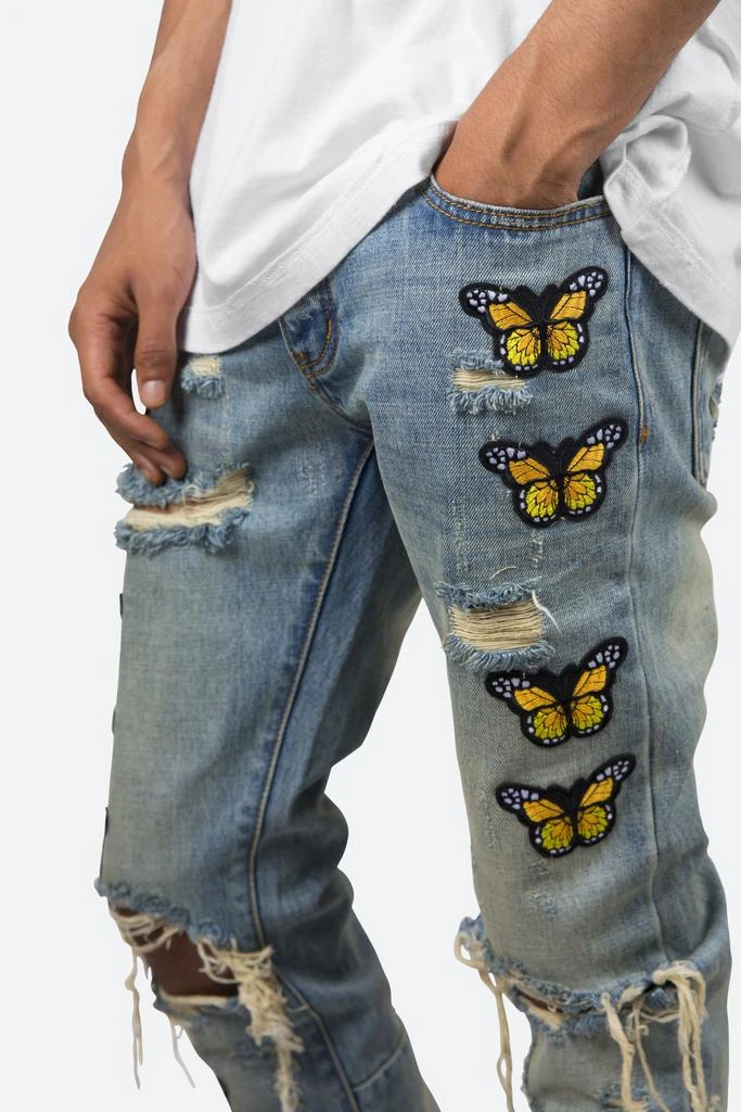 M188 Butterfly Slim Denim - Blue 商品