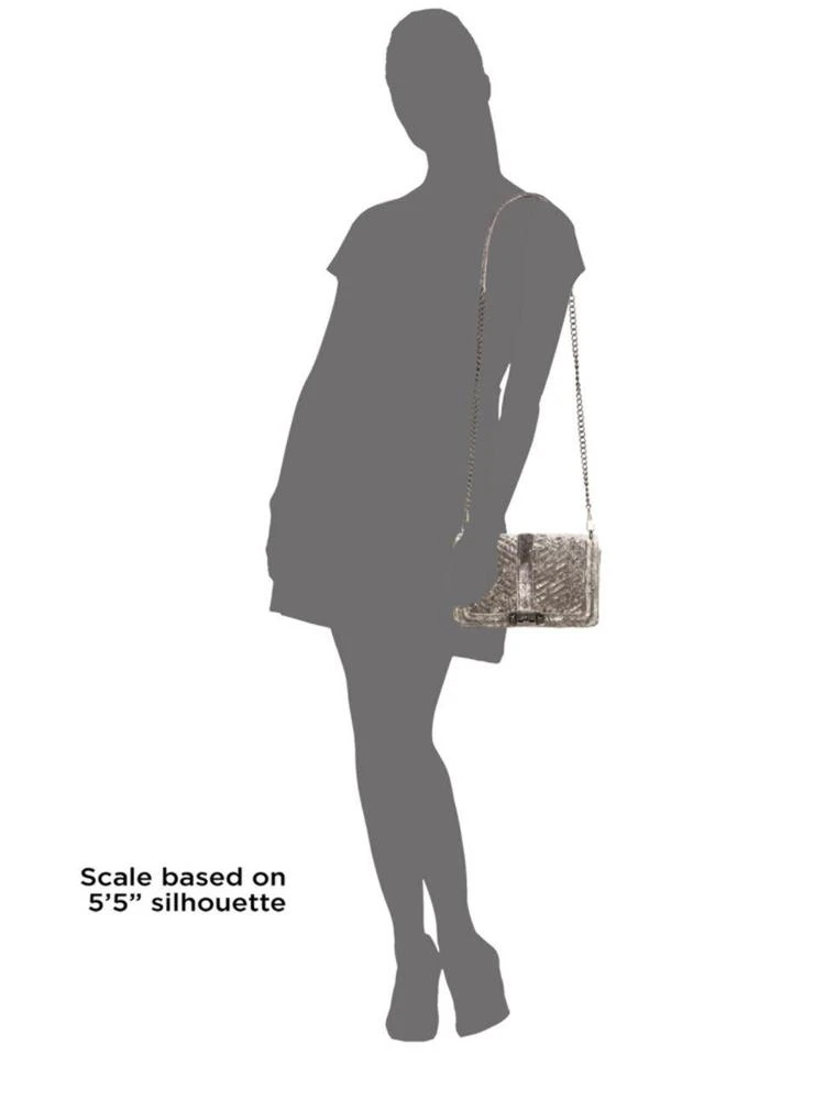 商品Rebecca Minkoff|丝绒斜挎包,价格¥881,第3张图片详细描述