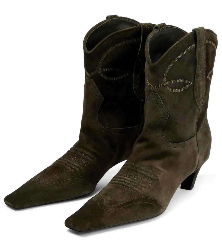 商品Khaite|Dallas suede cowboy boots,价格¥7656,第5张图片详细描述