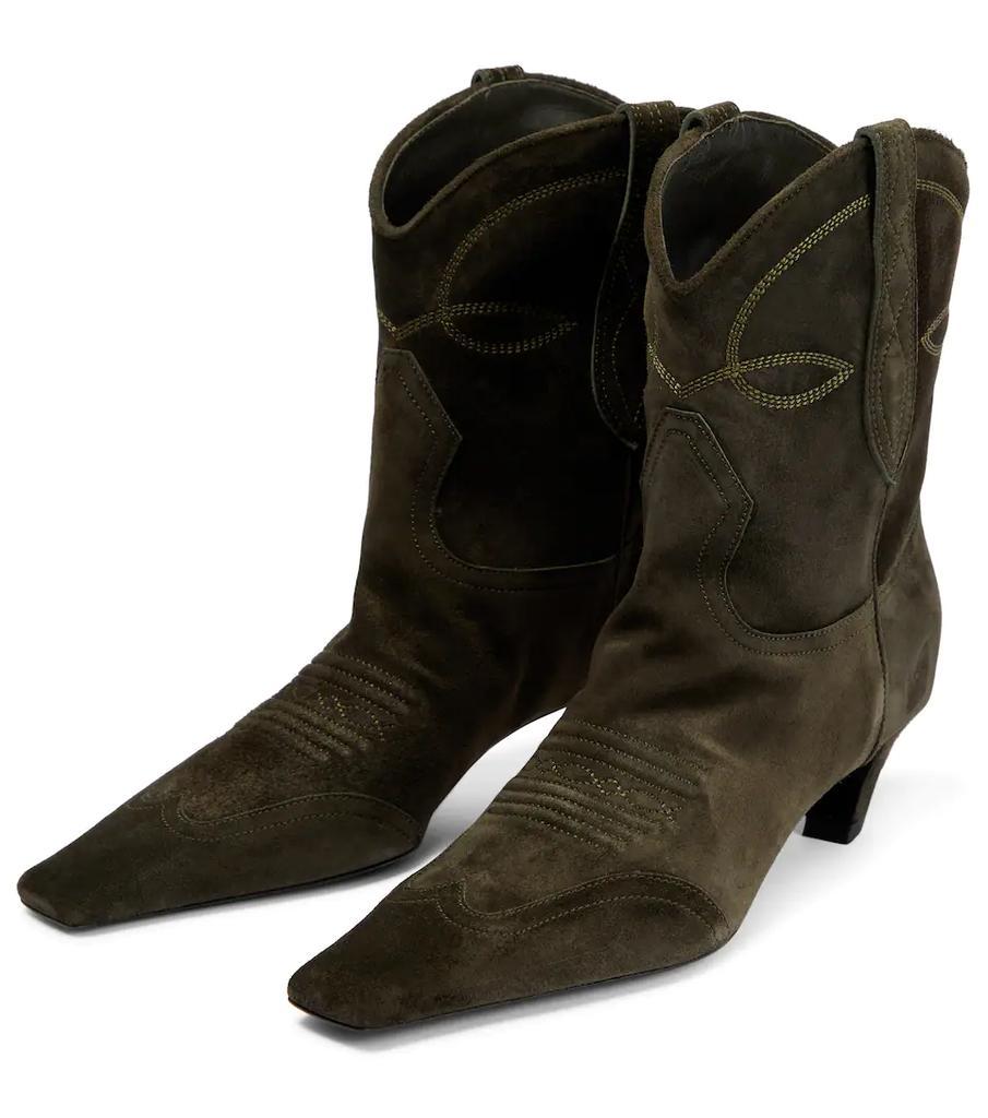商品Khaite|Dallas suede cowboy boots,价格¥6802,第7张图片详细描述