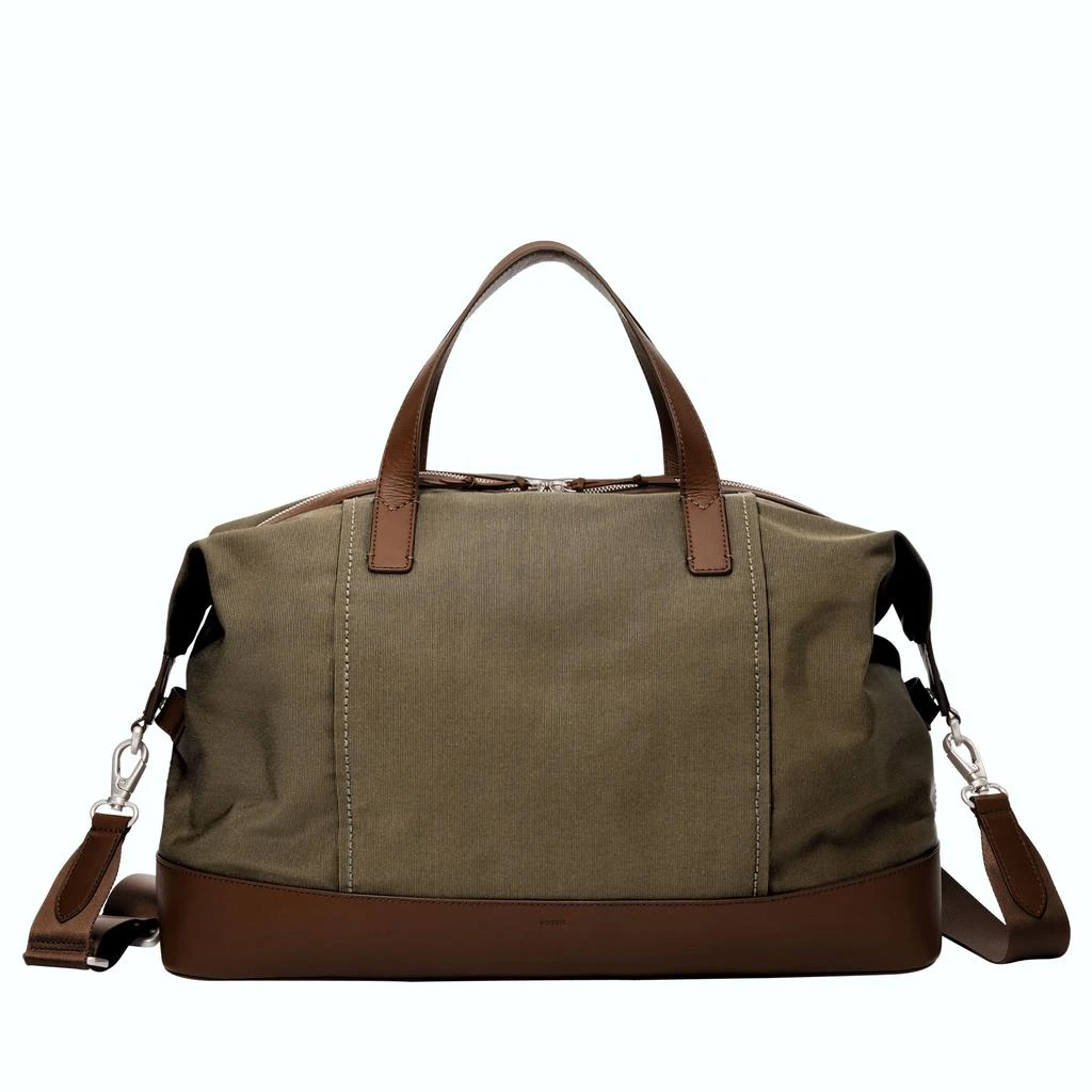 商品Fossil|Fossil Men's Raeford Fabric Duffle,价格¥1254,第1张图片