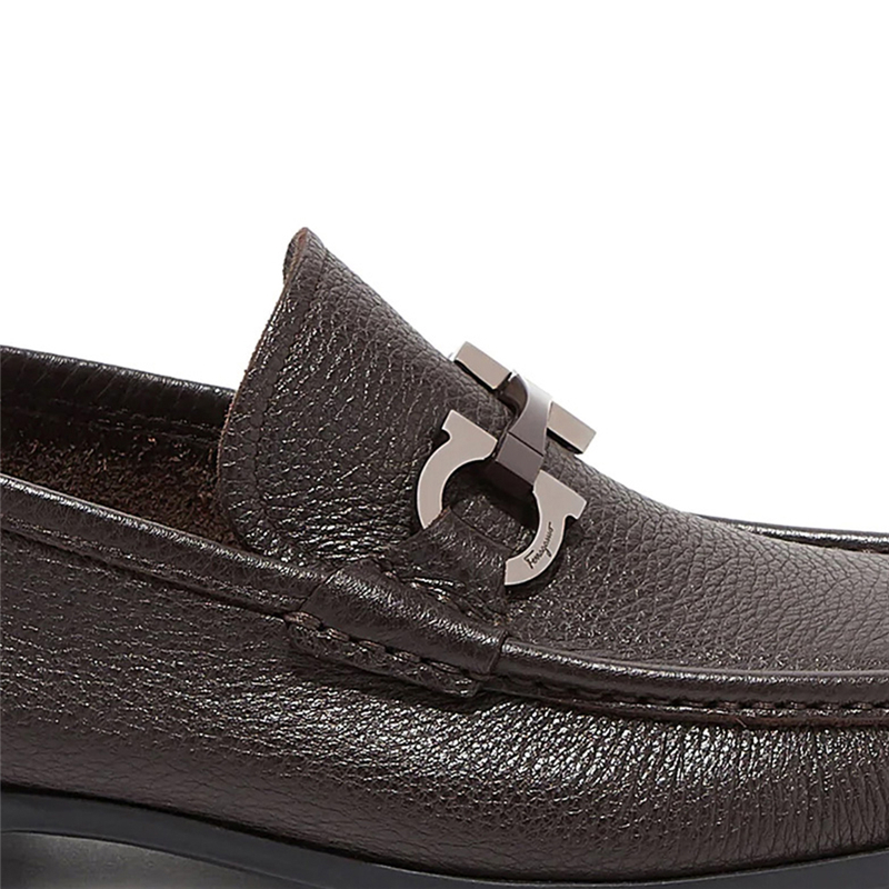 Salvatore Ferragamo 菲拉格慕 男士黑色乐福鞋 02-9392-642847商品第2张图片规格展示