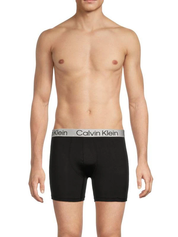 商品Calvin Klein|男士 平角内裤 三条装,价格¥178,第2张图片详细描述