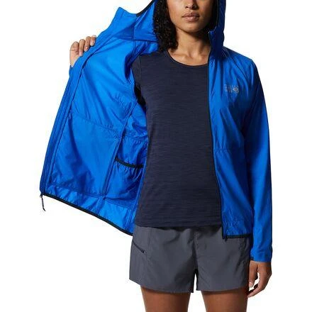 商品Mountain Hardwear|Kor AirShell Wind Hooded Jacket - Women's,价格¥615,第5张图片详细描述