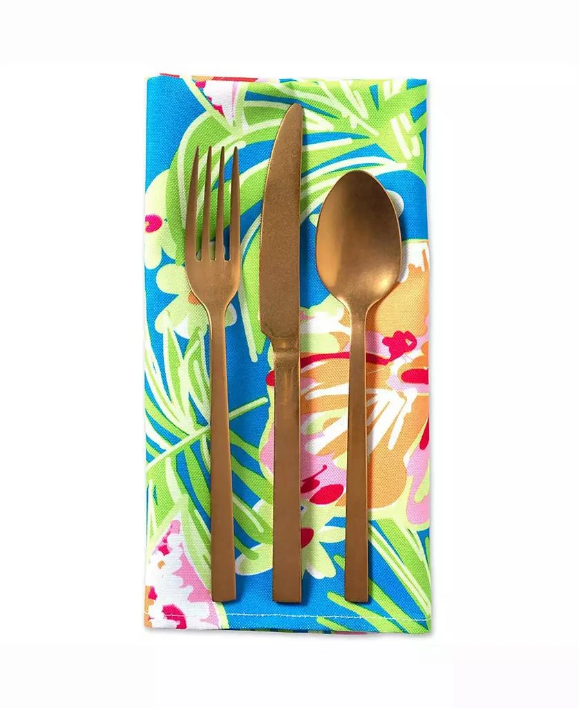 商品Design Imports|Summer Floral Print Outdoor Napkin Set of 6,价格¥343,第4张图片详细描述