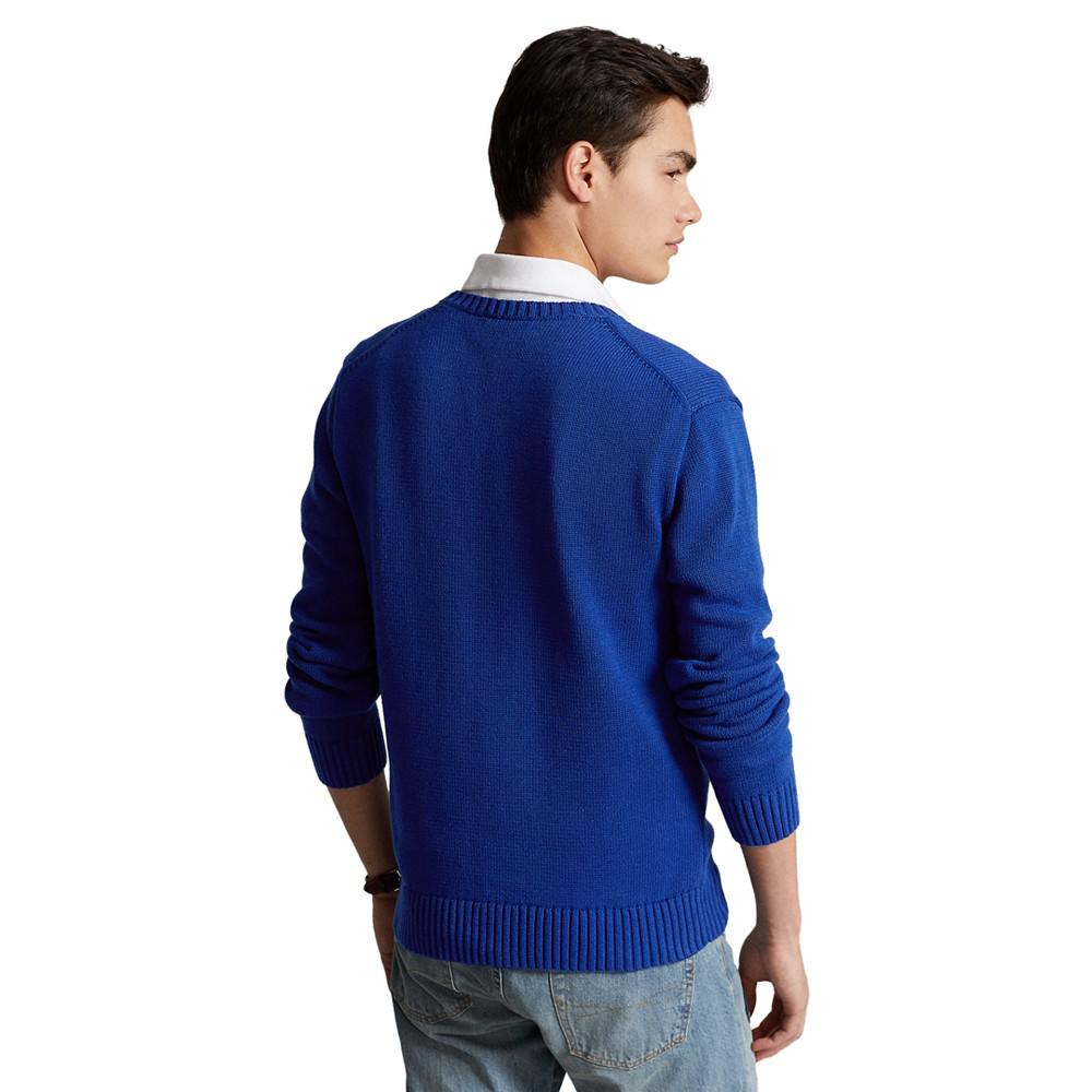 Men's Logo Cotton Sweater商品第4张图片规格展示