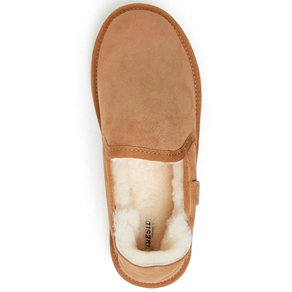商品Dear Foams|Fireside by Dearfoam Men's Hobart Genuine Shearling Closed Back Slippers,价格¥376,第3张图片详细描述