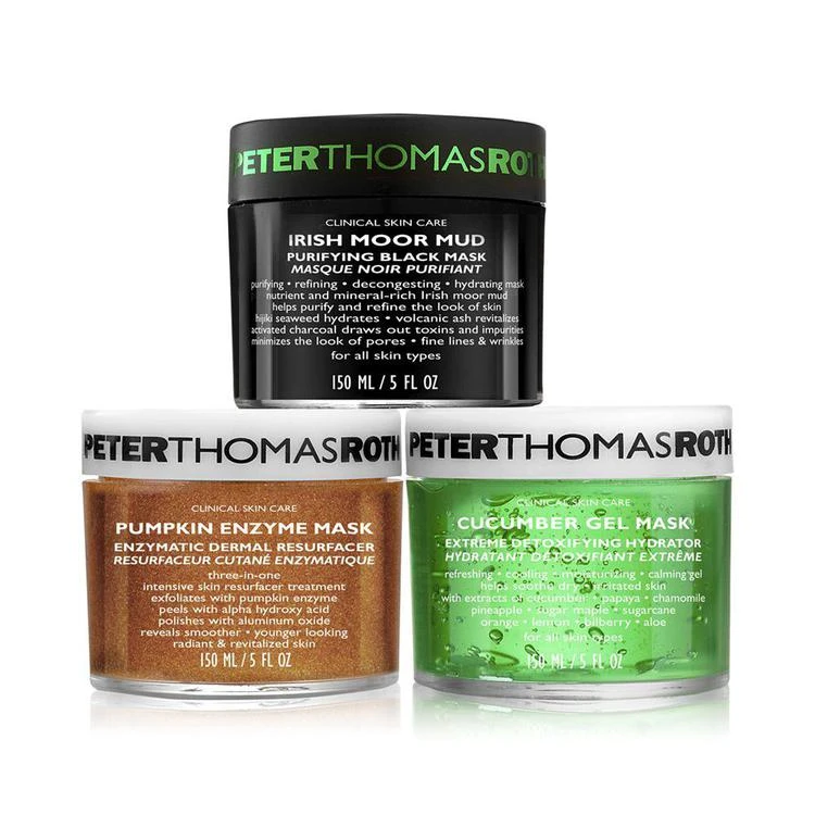 商品Peter Thomas Roth|3-Pc. Mask Set,价格¥741,第1张图片