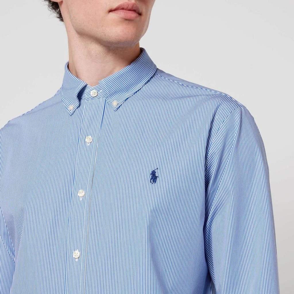 商品Ralph Lauren|Polo Ralph Lauren Stripe Cotton-Blend Shirt,价格¥678,第4张图片详细描述