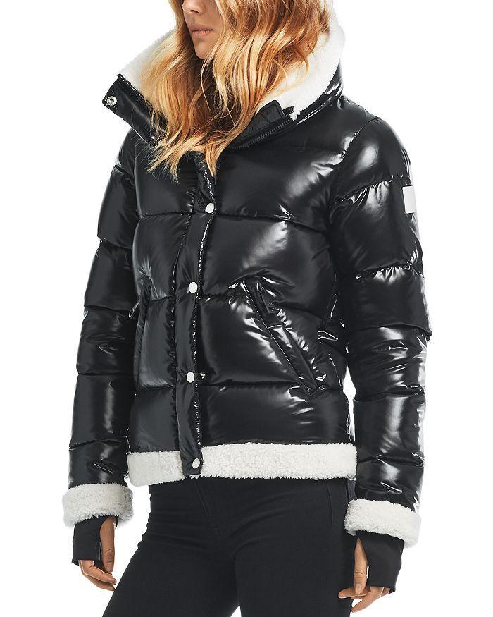 商品SAM.|Gigi Shearling-Trim Down Jacket - 100% Exclusive,价格¥5918,第6张图片详细描述