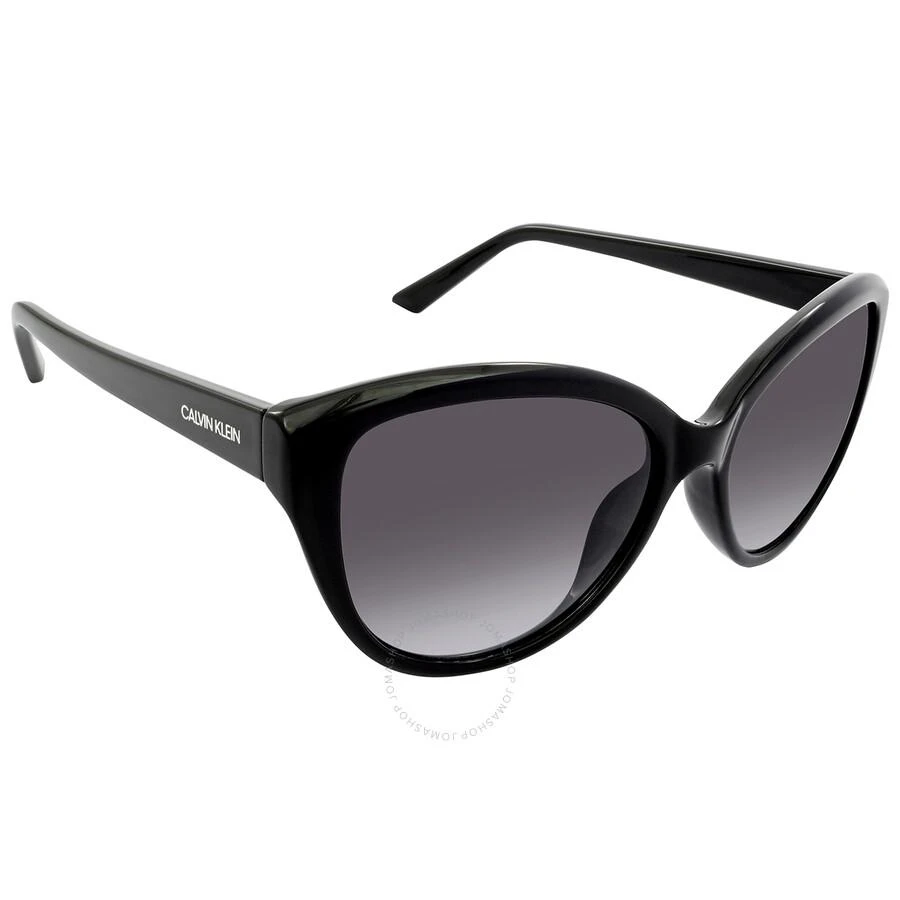 商品Calvin Klein|Grey Gradient Cat Eye Ladies Sunglasses CK19536S 001 55,价格¥134,第3张图片详细描述
