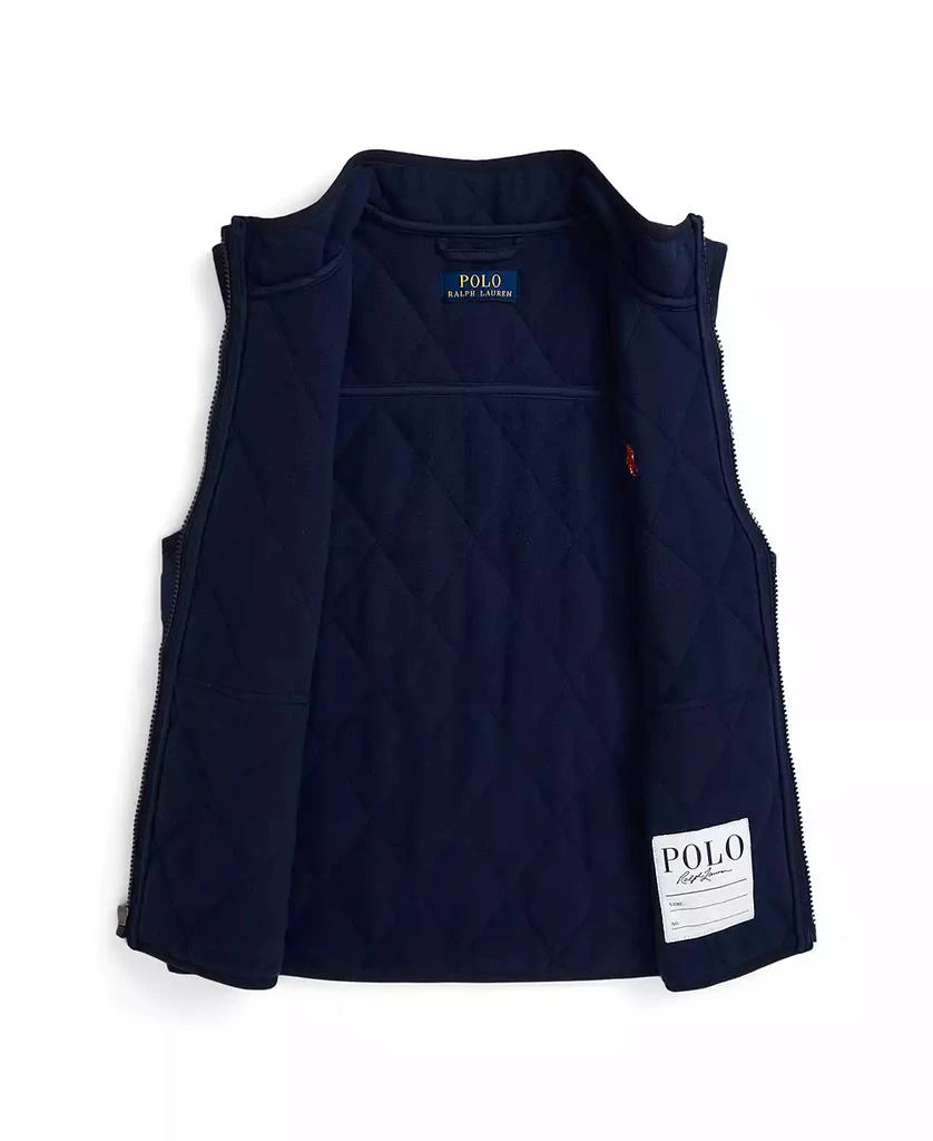 商品Ralph Lauren|Big Boys Quilted Fleece-Lined Vest,价格¥520,第3张图片详细描述