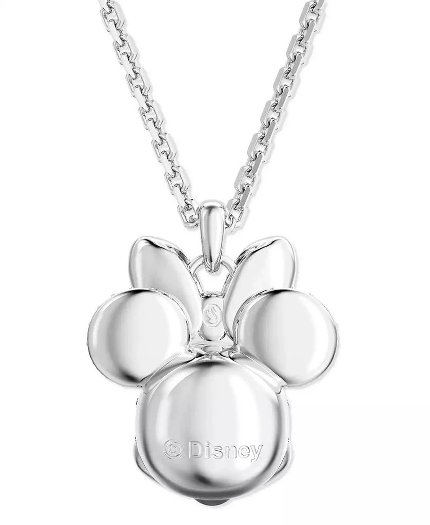 商品Swarovski|Silver-Tone Disney Minnie Mouse Crystal Pendant Necklace, 16-1/2" + 3" extender,价格¥780,第4张图片详细描述