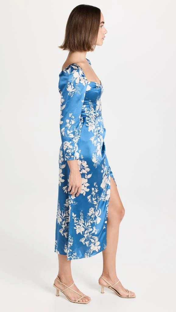 商品Reformation|Reformation Gloriana Silk Dress,价格¥2559,第4张图片详细描述