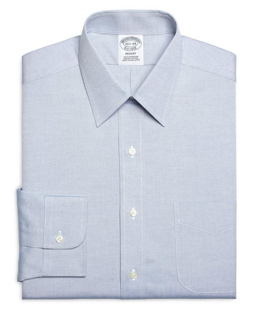 商品Brooks Brothers|Regent Regular-Fit Dress Shirt,  Forward Point Collar,价格¥373,第6张图片详细描述