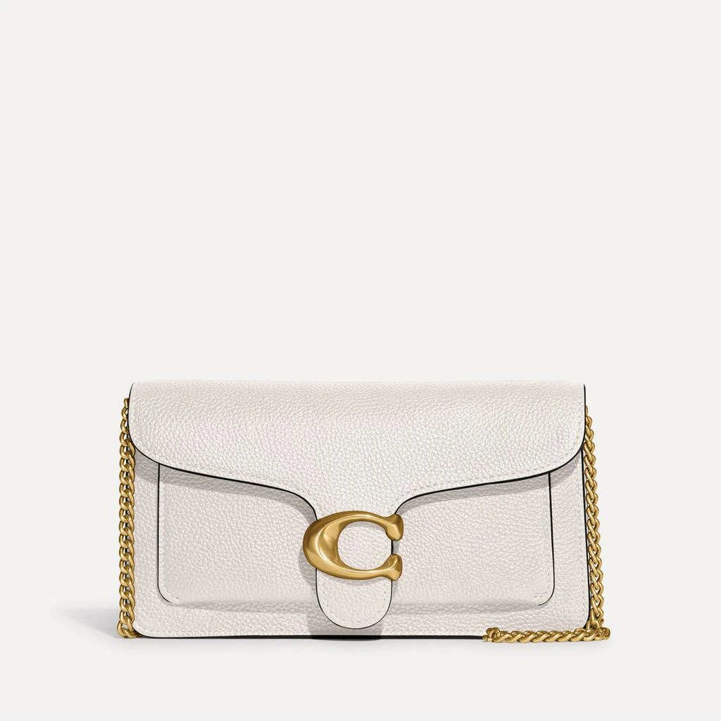 商品Coach|Coach Tabby Chain Leather Clutch Bag,价格¥2628,第1张图片