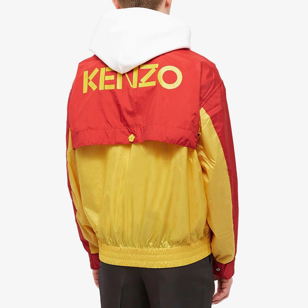 商品Kenzo|Kenzo Back Logo Windbreaker,价格¥1991,第3张图片详细描述