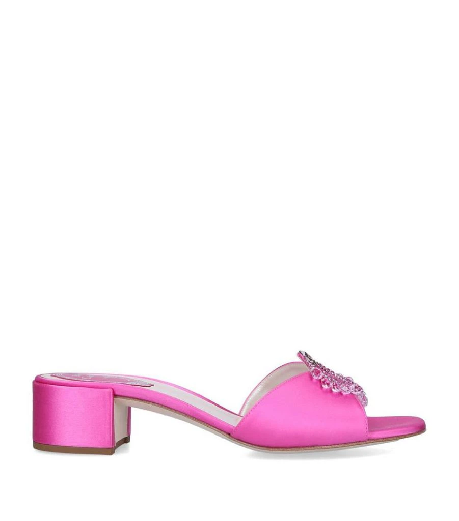 商品Rene Caovilla|Satin Chandelier Sandals 40,价格¥4909,第3张图片详细描述