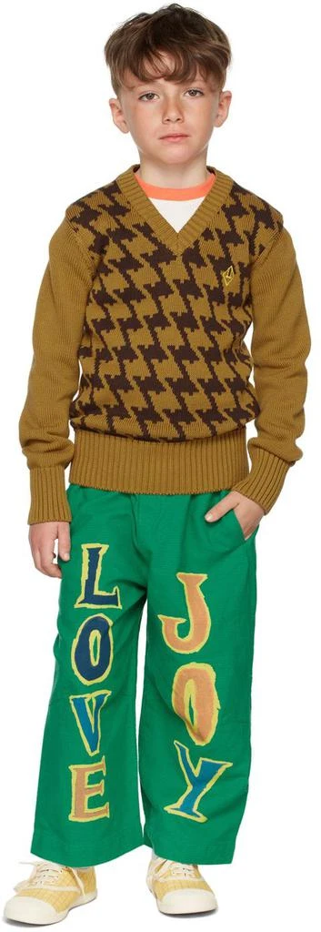 商品The Animals Observatory|Kids Yellow Logo Toucan Sweater,价格¥469,第1张图片