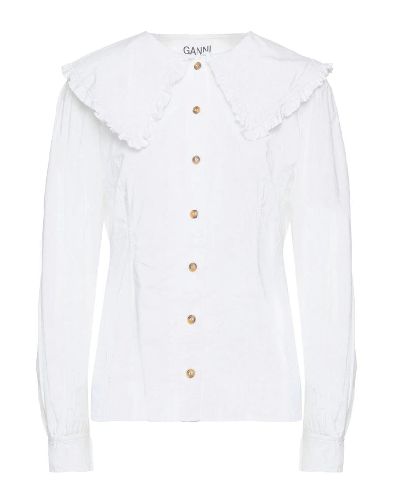 商品Ganni|Solid color shirts & blouses,价格¥707,第1张图片