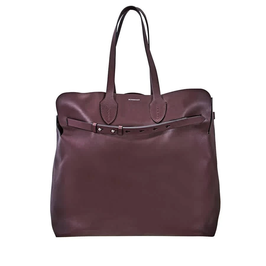 商品Burberry|Large Soft Leather Belt Bag- Deep Claret,价格¥6174,第1张图片