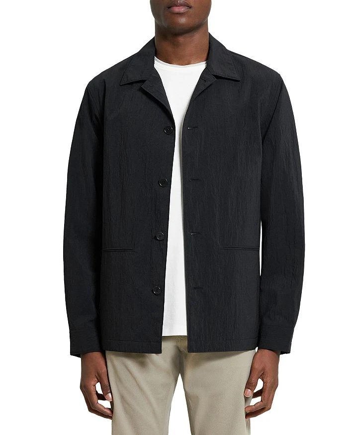 商品Theory|Selk Tech Seersucker Slim Fit Chore Jacket,价格¥1790,第1张图片