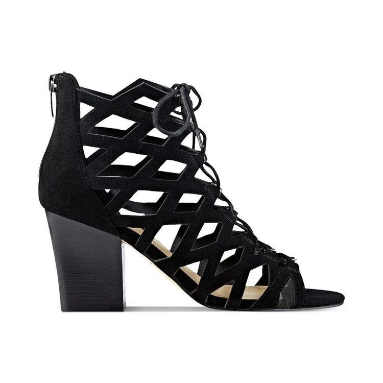 商品Marc Fisher|Blair Lace-Up Dress Sandals,价格¥288,第3张图片详细描述