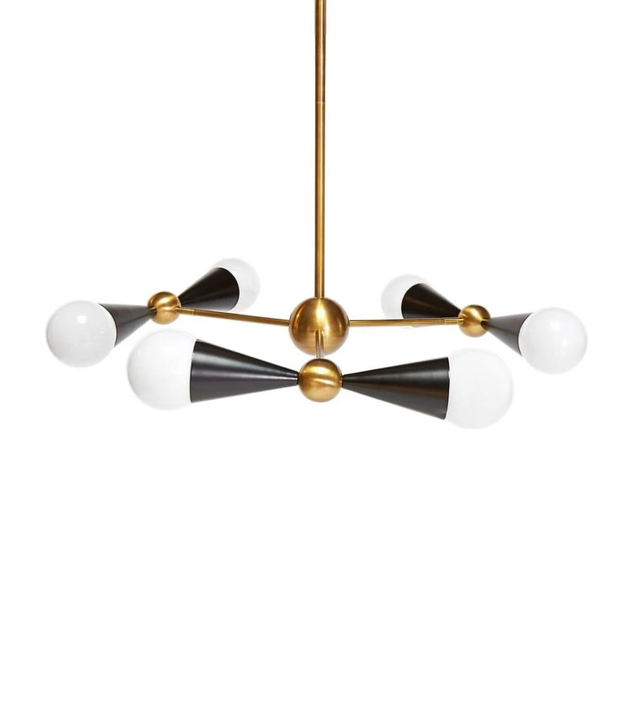 商品Jonathan Adler|Caracas Six-Light Chandelier,价格¥10301,第3张图片详细描述