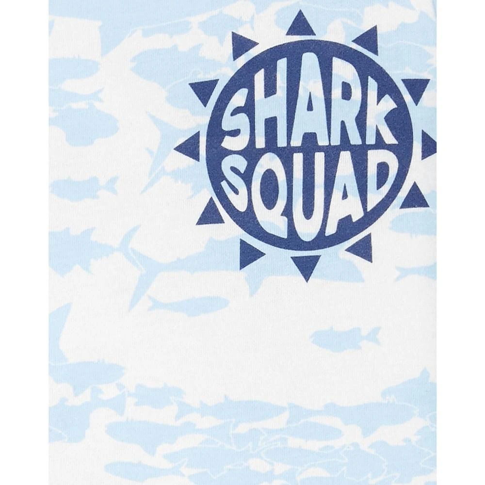 商品Carter's|Baby Boys Shark Squad Tank and Shorts, 2 Piece Set,价格¥59,第2张图片详细描述