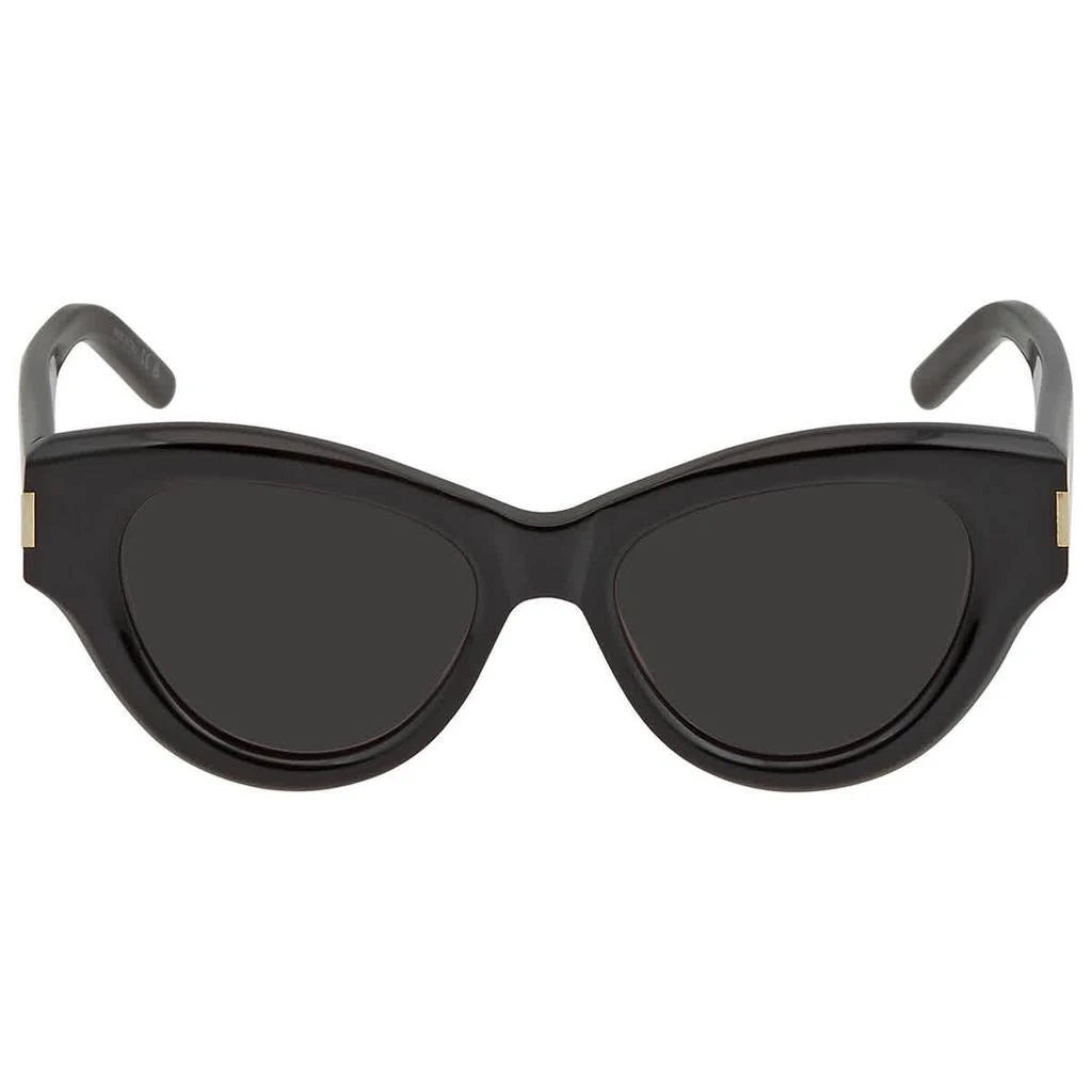 商品Yves Saint Laurent|Black Cat Eye Ladies Sunglasses SL 506 001 51,价格¥1611,第1张图片