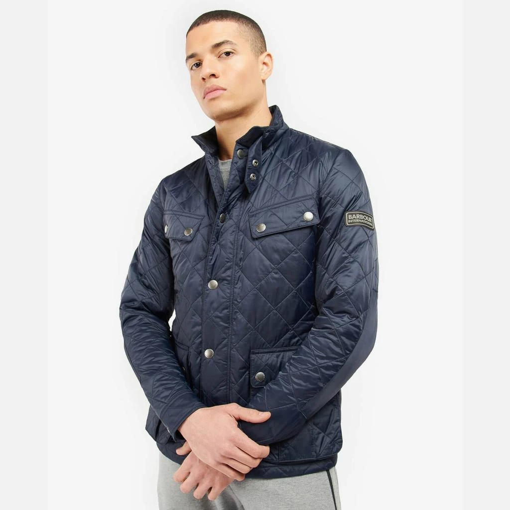 商品Barbour|Barbour International Tourer Ariel Polarquilt Shell Jacket,价格¥1838,第1张图片