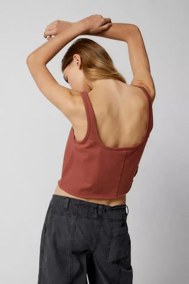 商品Out From Under|Out From Under Ryder Notch Neck Tank Top,价格¥75,第4张图片详细描述