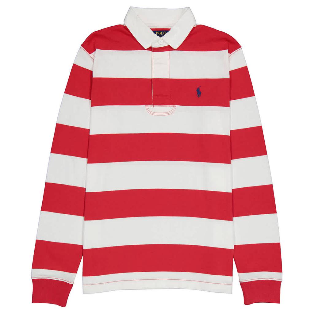 Mens Striped Jersey Rugby Shirt商品第1张图片规格展示