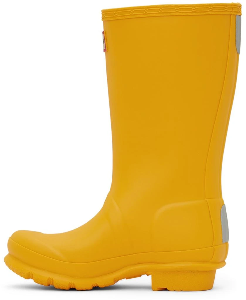 商品Hunter|Kids Yellow Original Big Kids Rain Boots,价格¥706,第3张图片详细描述