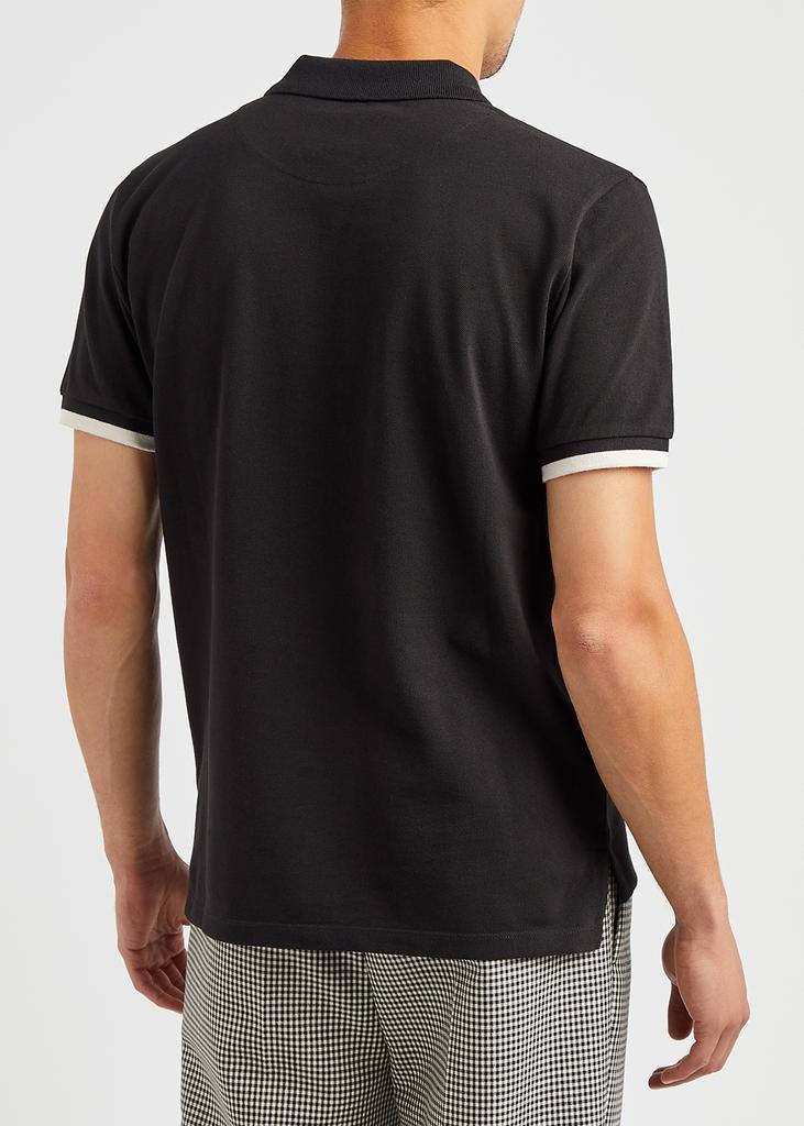 商品Vivienne Westwood|Black piqué cotton polo shirt,价格¥1182,第5张图片详细描述