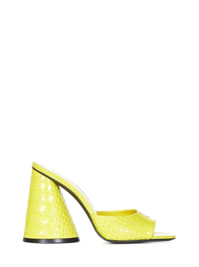 商品The Attico|The Attico Sandals Yellow,价格¥5744,第1张图片