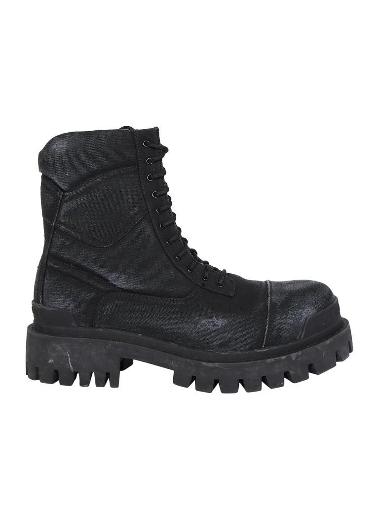 商品Balenciaga|BALENCIAGA BALENCIAGA WORN EFFECT COMBAT BOOTS; URBAN STYLE, THESE SHOES ARE A TIMELESS ACCESSORY,价格¥6264,第1张图片