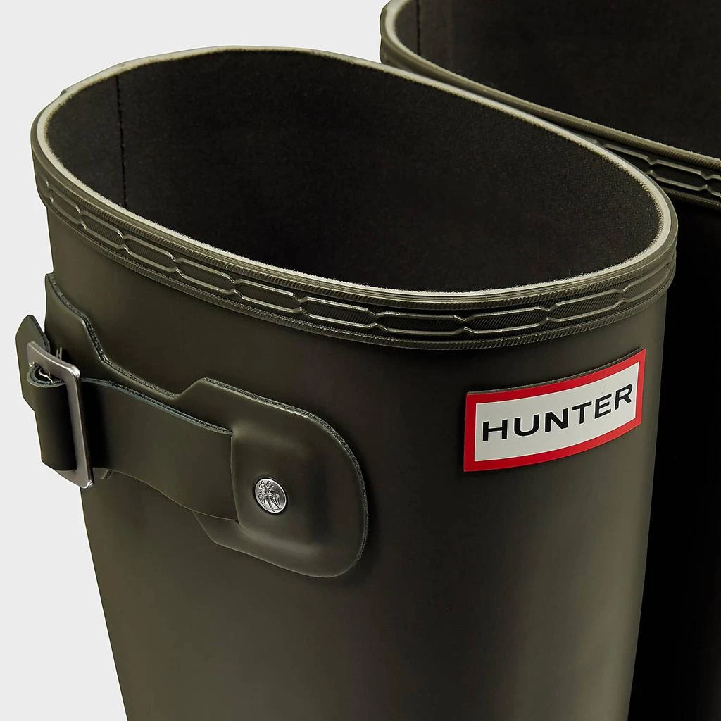 商品Hunter|Hunter Men's Original Tall Wellies - Dark Olive,价格¥742,第5张图片详细描述