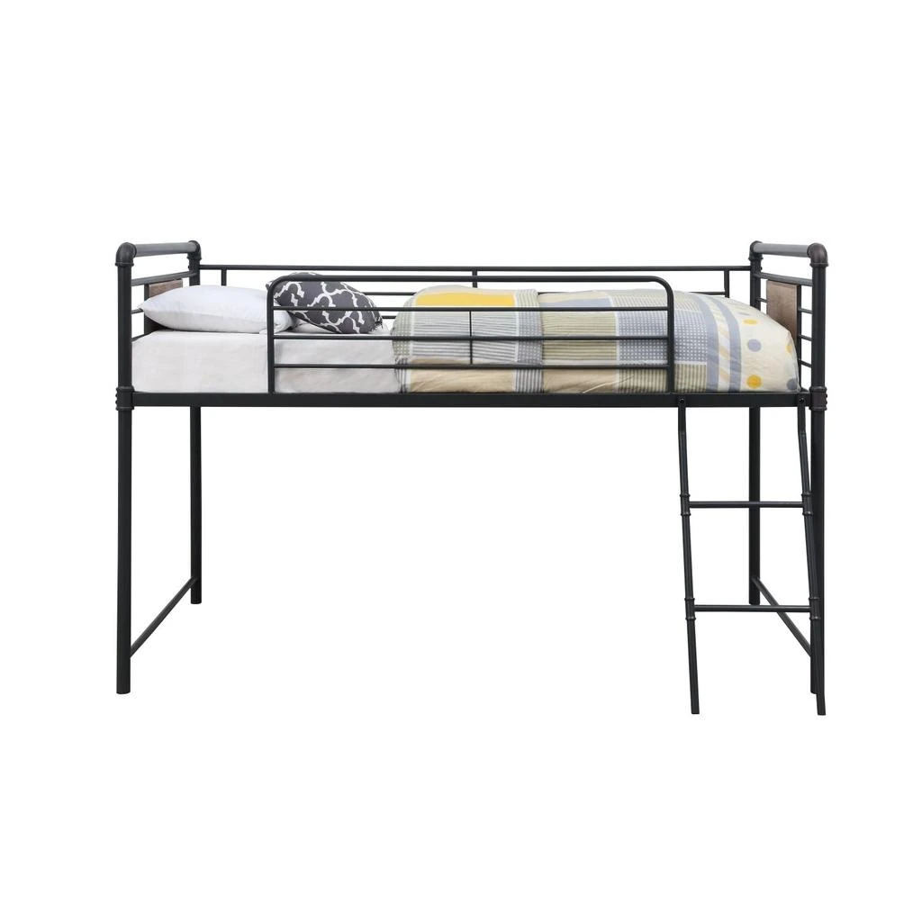 商品Simplie Fun|Cordelia Twin Loft Bed w/Slide in Oak,价格¥9024,第3张图片详细描述
