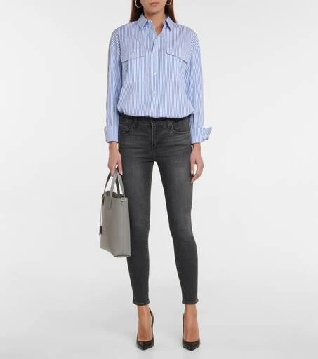 商品AG Jeans|Farrah Skinny Ankle中腰牛仔裤,价格¥1410,第2张图片详细描述