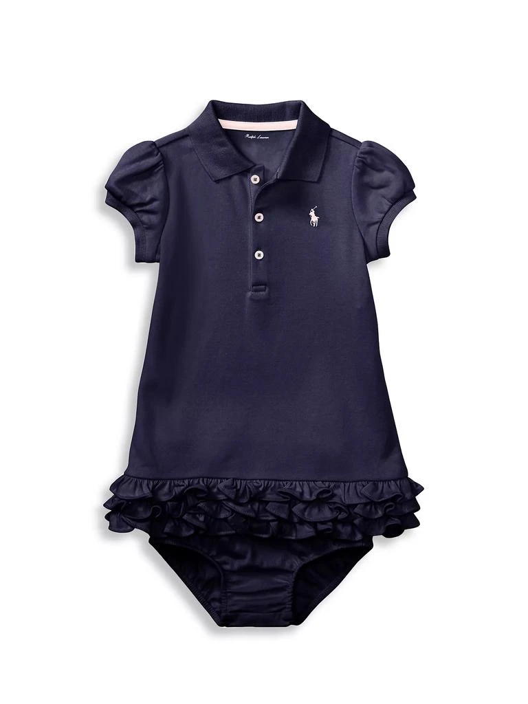 商品Ralph Lauren|Baby Girl's 2-Piece Cupcake Polo Dress & Bloomers Set,价格¥339,第1张图片