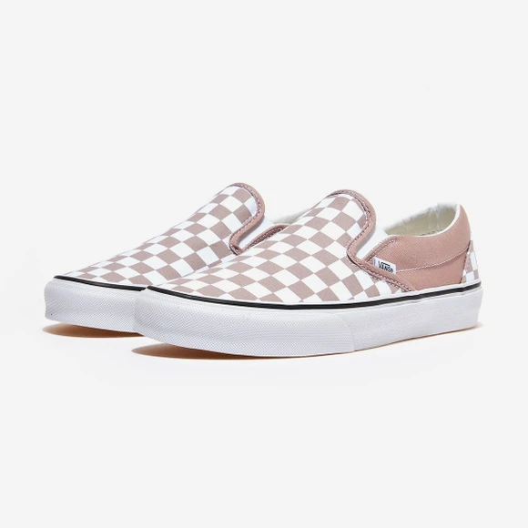 【韩国直邮|包邮包税】万斯 CLASSIC SLIP-ON  运动鞋 一脚蹬 懒人鞋  VN000XG8AZT (CHECKERBOARD) ETHEREA/TRUE WHITE 商品