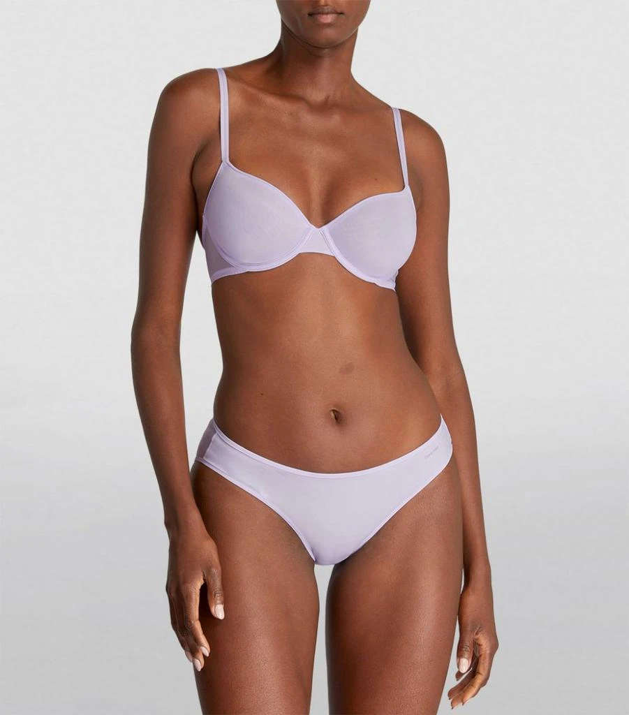 商品Calvin Klein|Sheer Marquisette Bikini Briefs,价格¥179,第2张图片详细描述