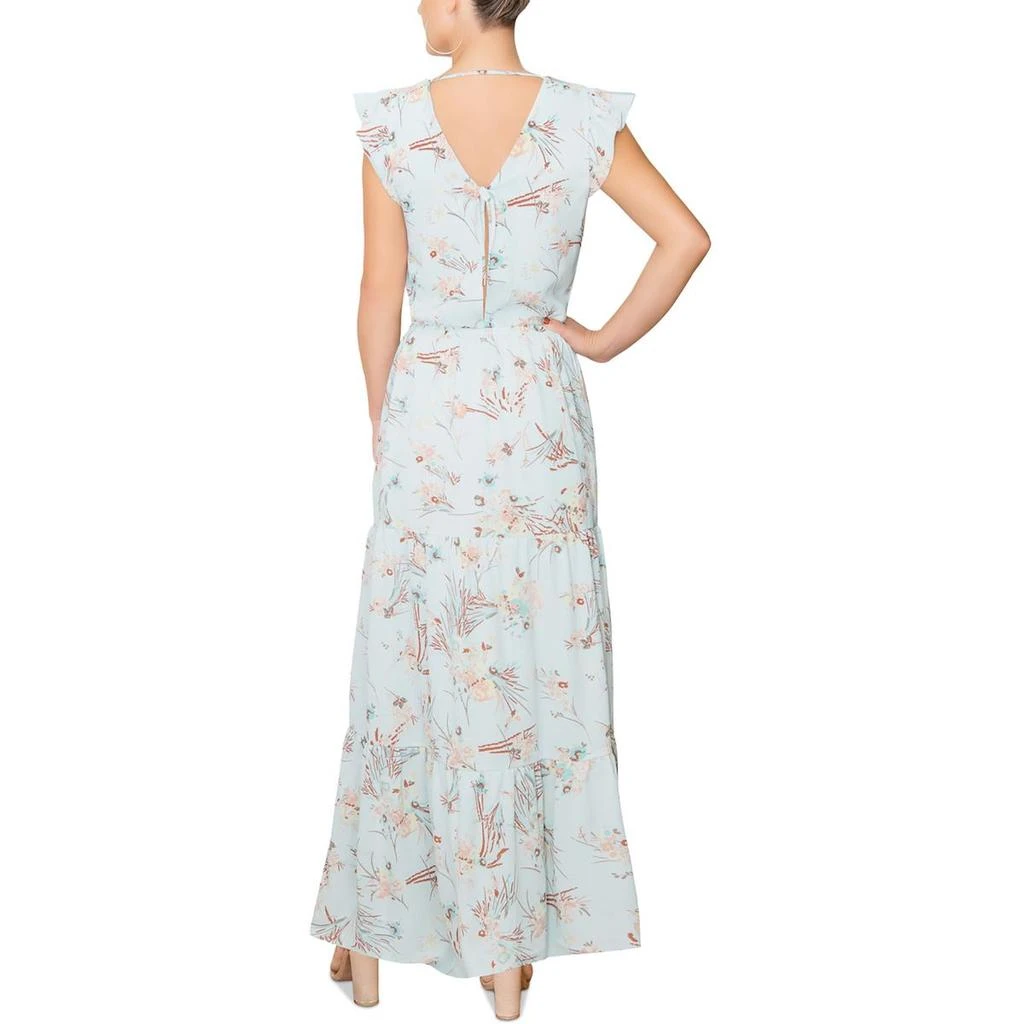 商品RACHEL Rachel Roy|Womens Crepe Floral Maxi Dress,价格¥451,第2张图片详细描述