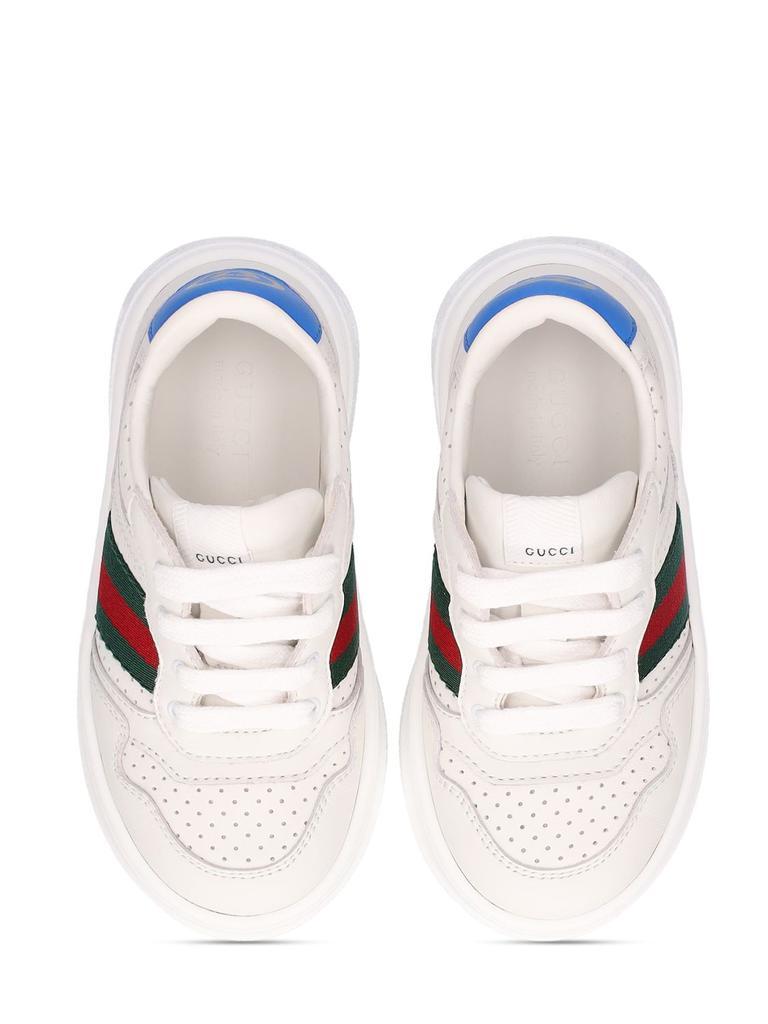 商品Gucci|Leather Sneakers,价格¥3501,第5张图片详细描述